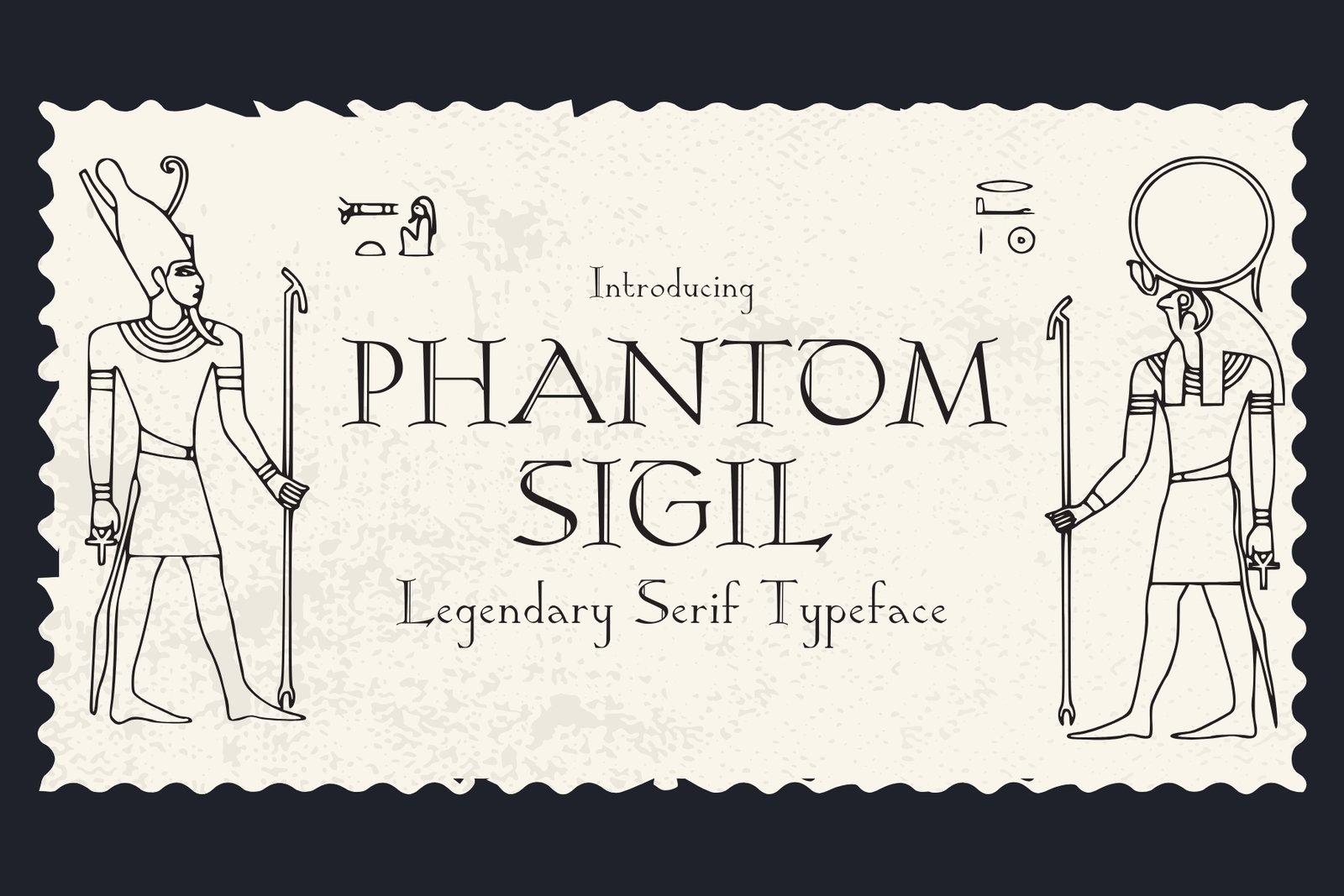 Phantom Sigil - Ancinet Serif Typeface