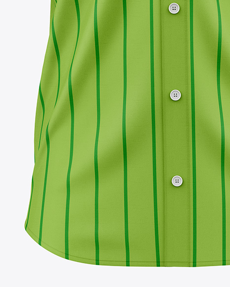 Men's Short Sleeve Shirt Mockup - Front View