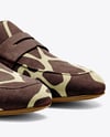 Pair of Suede Loafers Mockup
