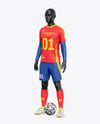 Soccer Kit w/ Mannequin Mockup