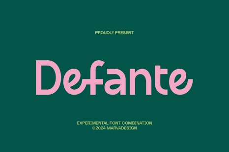 Defante Font - Fonts
