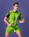 Man Wearing Badminton Uniform Mockup