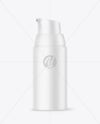 Cosmetic Bottle with Pump Mockup