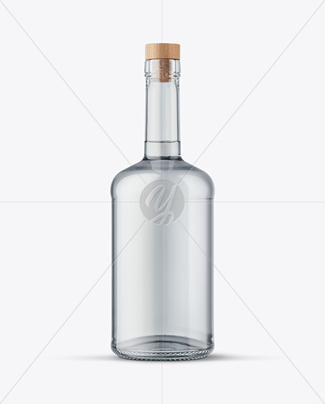 Dry Gin Bottle Mockup