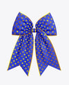 Cheer Bow with Long Ribbons Mockup