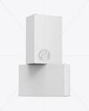 Two Paper Boxes Mockup