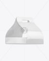 Glossy Paper Packaging with Handles Mockup