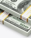 Two Money Stacks Mockup