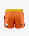 Men's Shorts Mockup - Back View
