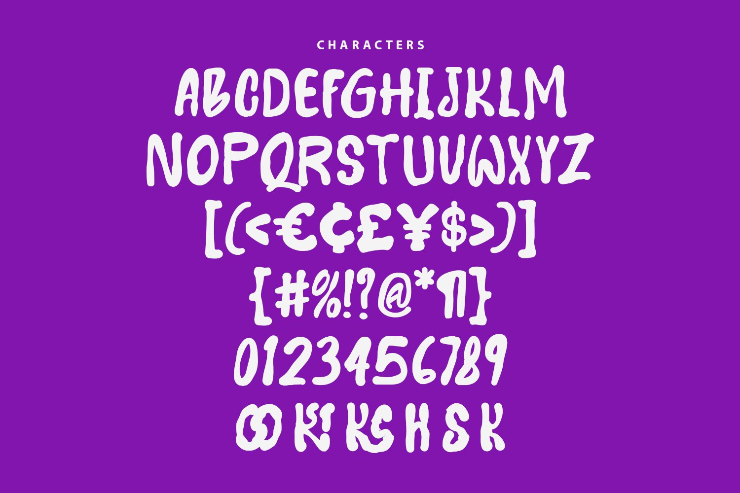Hoosk Kicks Urban Style Handmade Display Font