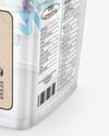 Clear Plastic Food Container Mockup