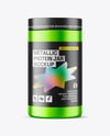 Metallic Protein Jar