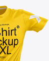 Crew Neck T-Shirt Mockup