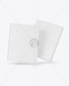 Two Hardcover Books w/ Leather Covers Mockup