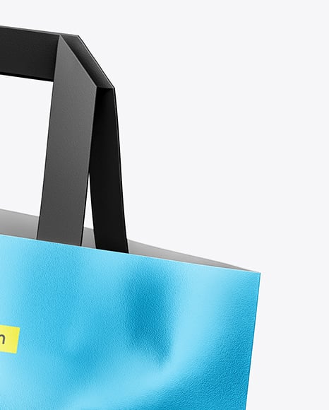 Metallized Paper Bag Mockup