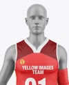 Basketball Full Kit Mockup - Front View