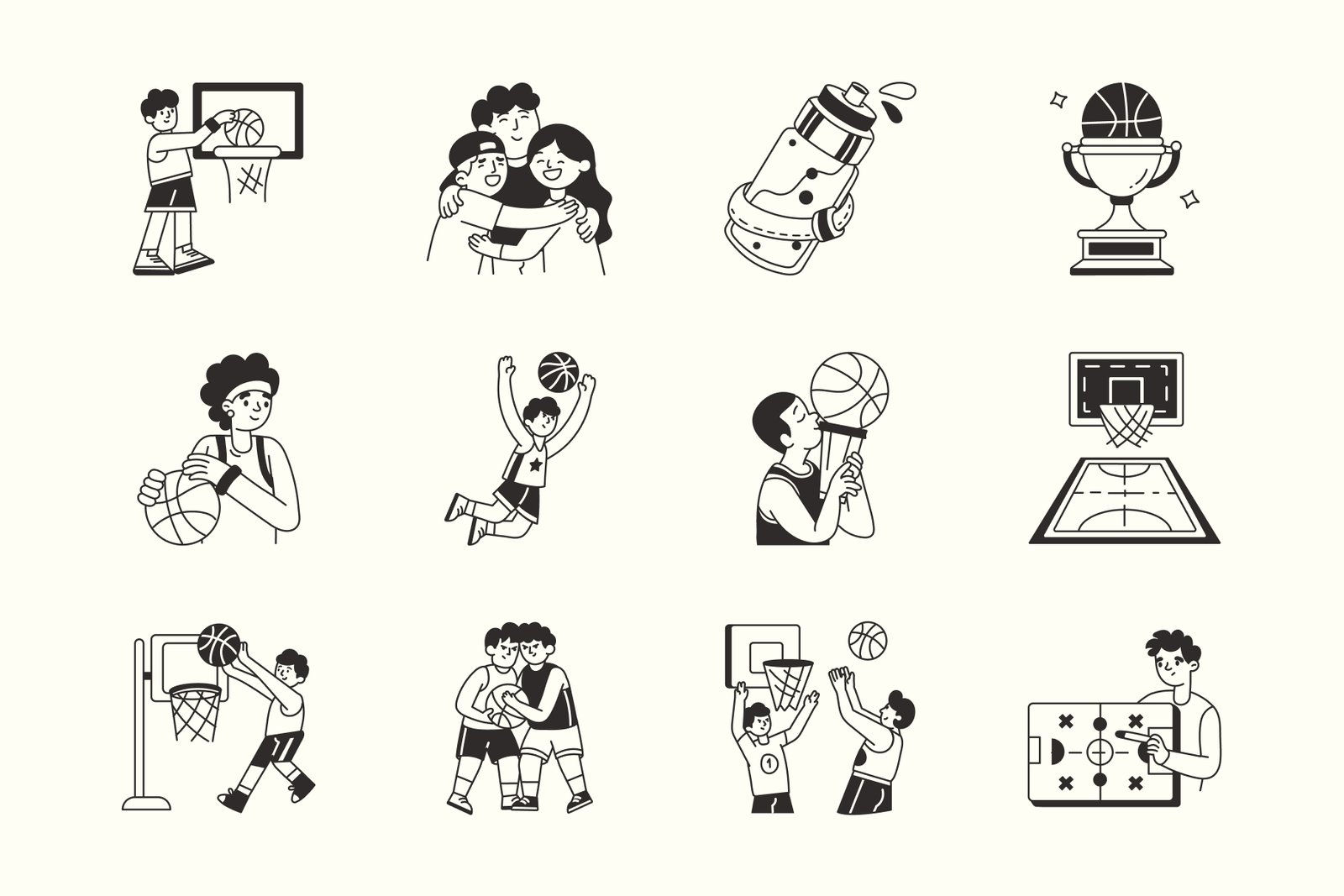 Basketball Illustration