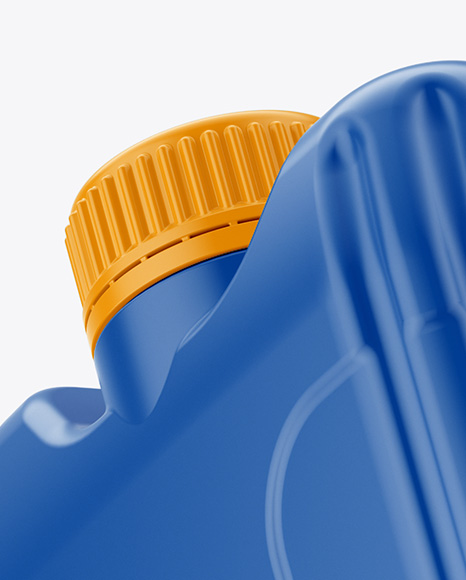 Plastic 5L Jerrycan Mockup