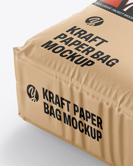 Kraft Paper Bag Mockup