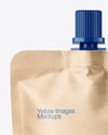 Kraft Paper Doy Pack Mockup