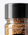 Spice Jar with Ground Pepper Mix Mockup