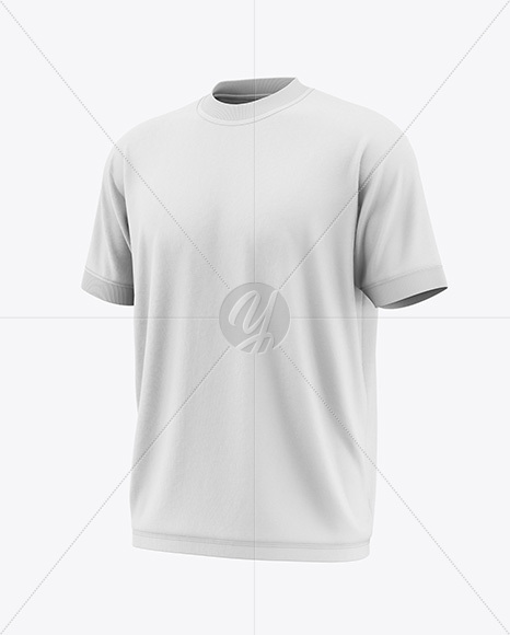 T-Shirt Mockup - Half Side View