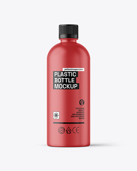 Matte Cosmetic Bottle Mockup - PSD Mockups