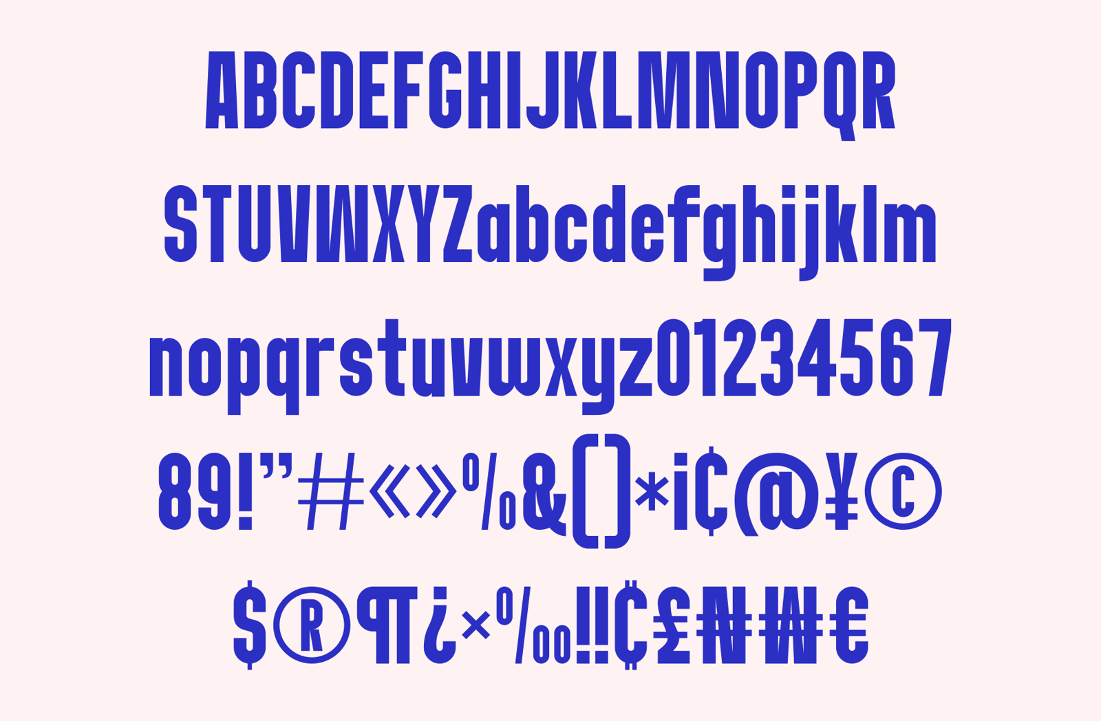 Burndead - Condensed Sans Serif Font