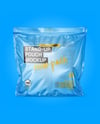 Clear Plastic Stand-Up Pouch Mockup