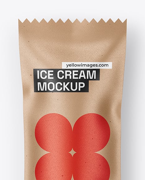 Kraft Ice Cream Package Mockup