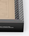 Glossy Sleeve Paper Box Mockup