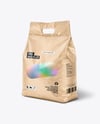 Kraft Paper Bag with Handle Mockup