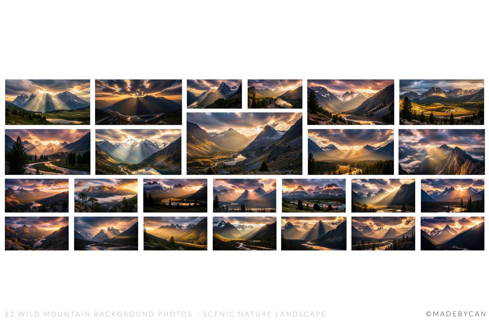 82 Wild Mountain Background Photos – Scenic Nature Landscape