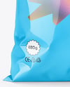 Large Glossy Snack Bag Mockup