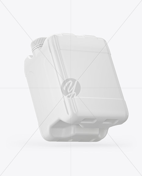 Plastic 5L Jerrycan Mockup