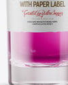 Tall Clear Glass Liquor Bottle Mockup
