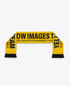 Football Sports Scarf Mockup