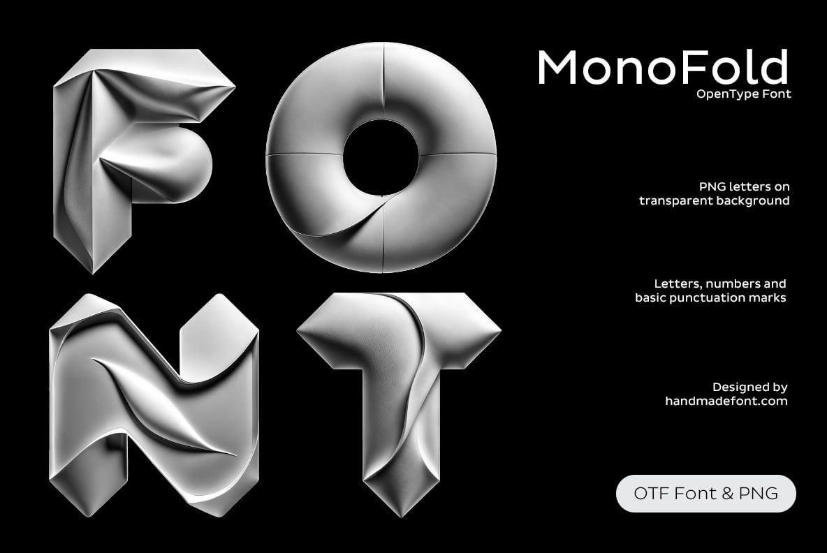 MonoFold Font