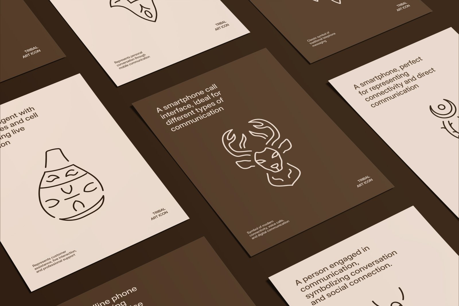 Tribal Art Icon Set
