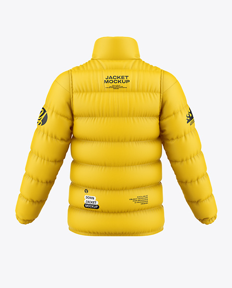 Down Jacket Mockup