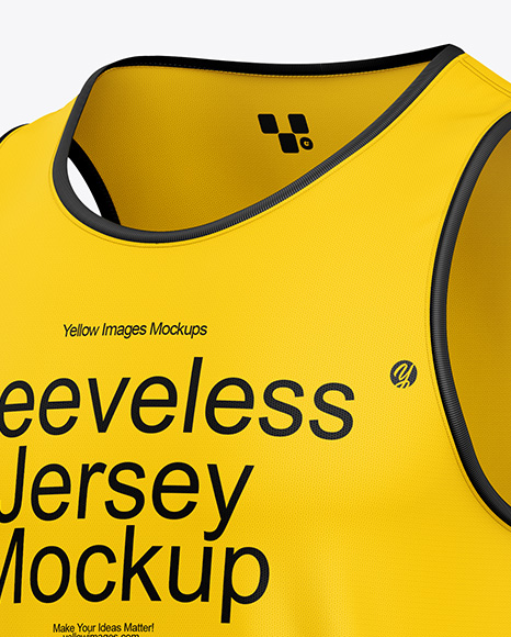 Training Sleeveless Jersey Mockup