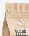 Kraft Paper Coffee Bag Mockup
