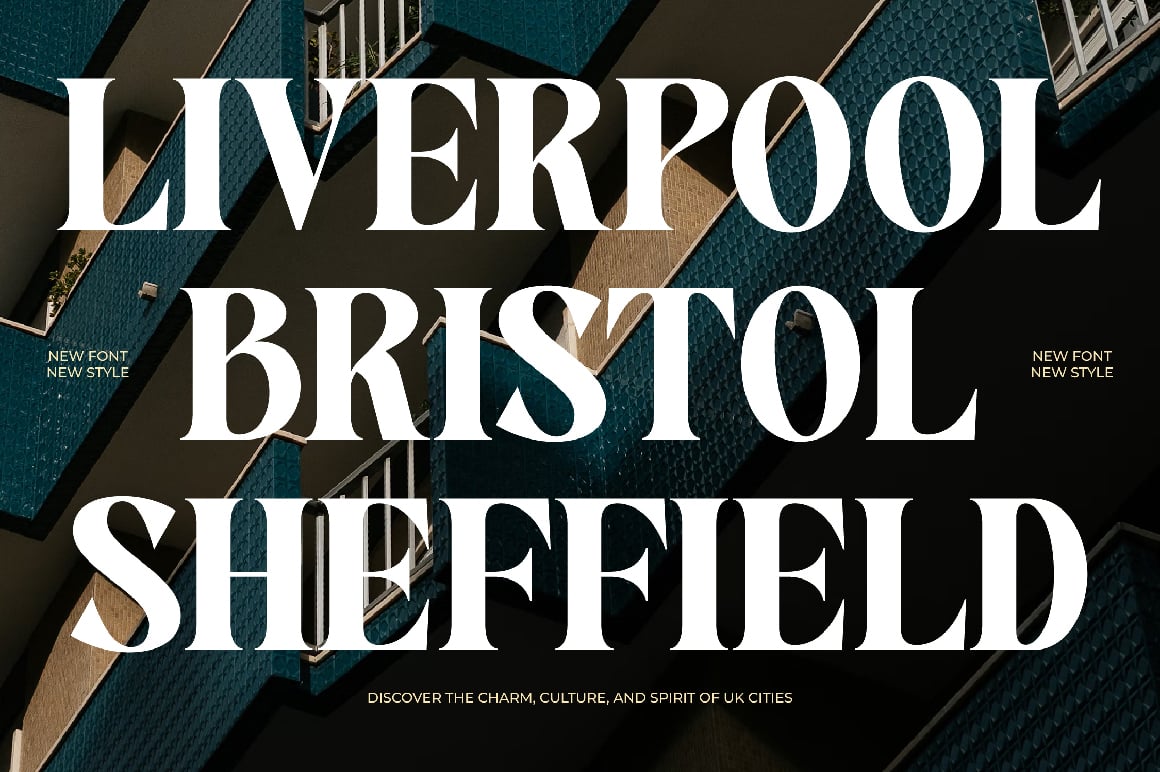 Avingal Serif Bold Display