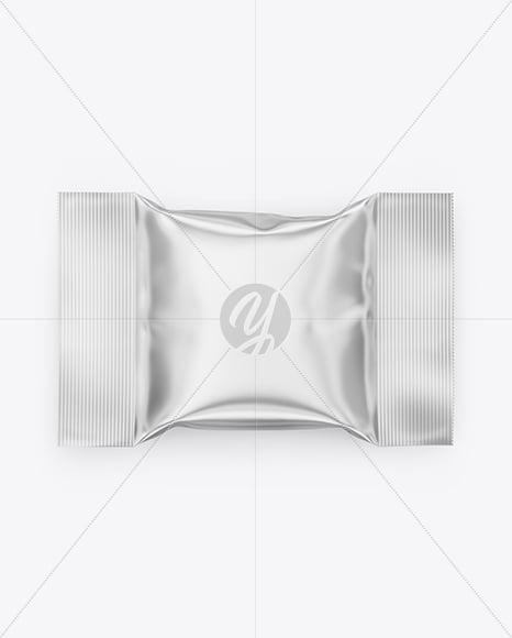 Matte Metallic Package Mockup