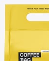 Coffee Bag Mockup – Front View