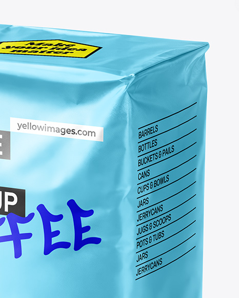 Coffee Bag Mockup