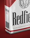 Soft Cigarette Pack Mockup - Half Side View