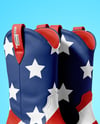Cowboy Boots on Shoe Box Mockup