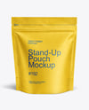 Kraft Stand-up Pouch Mockup