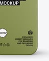 Square Cosmetic Bottle with Pump Mockup